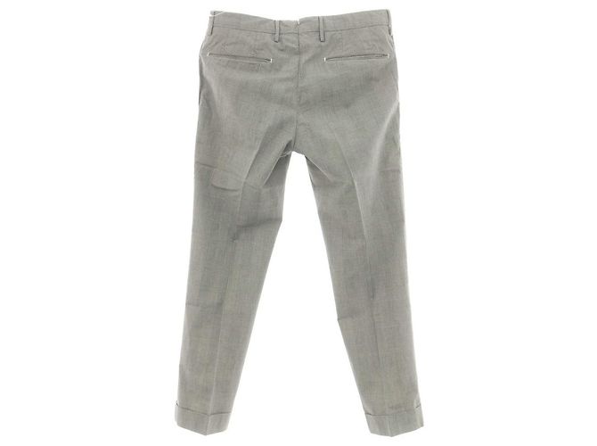 Autre Marque PT01 Freizeit Hose aus Baumwolle und Polyurethan Grau - Ansicht 4