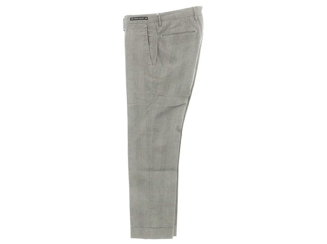 Autre Marque PT01 Freizeit Hose aus Baumwolle und Polyurethan Grau - Ansicht 6