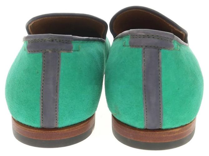 Autre Marque Mocassino in scamosciato Polpetta Verde - vista 5