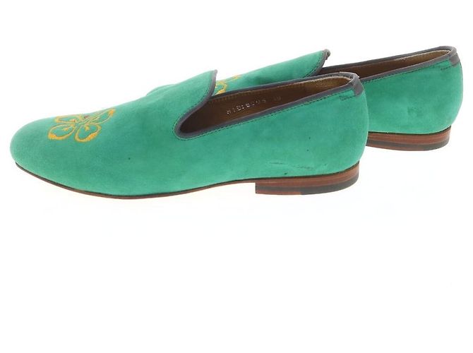 Autre Marque Mocassino in scamosciato Polpetta Verde - vista 6