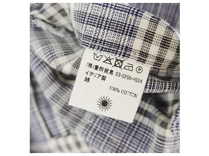 Autre Marque Chaqueta casual de algodón a cuadros Giannetto Púrpura - vista 5