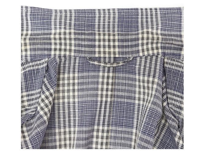 Autre Marque Chaqueta casual de algodón a cuadros Giannetto Púrpura - vista 6
