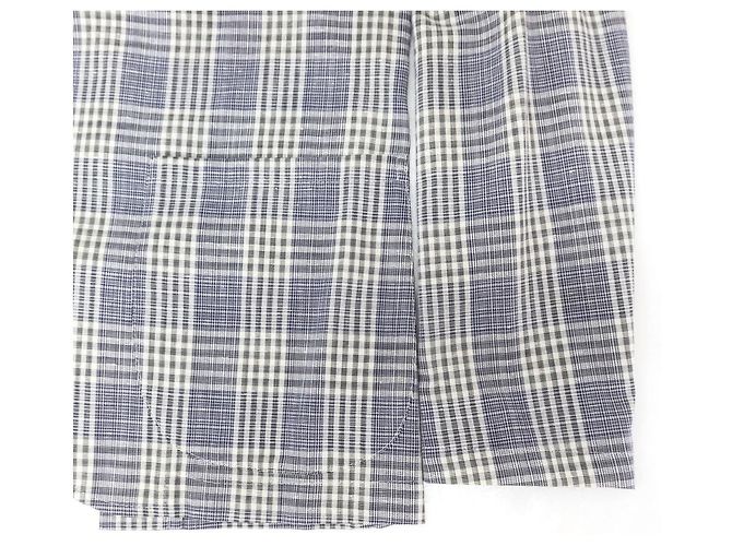 Autre Marque Chaqueta casual de algodón a cuadros Giannetto Púrpura - vista 8