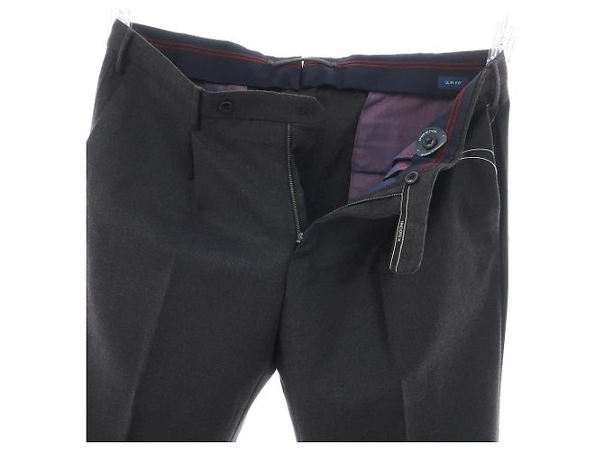 Autre Marque Pantalones de vestir de lana Incotex - vista 3