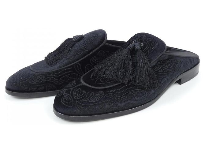 Autre Marque Scarpe in pelle Angelo Fusco Nero - vista 3