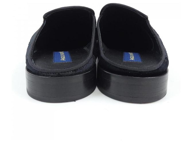 Autre Marque Scarpe in pelle Angelo Fusco Nero - vista 5