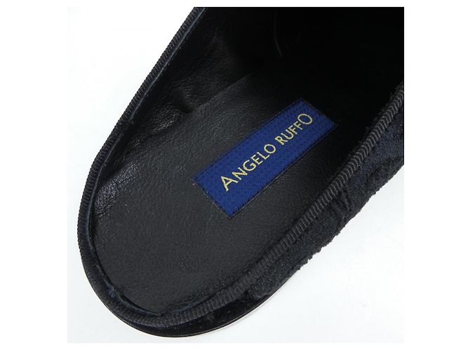 Autre Marque Scarpe in pelle Angelo Fusco Nero - vista 6