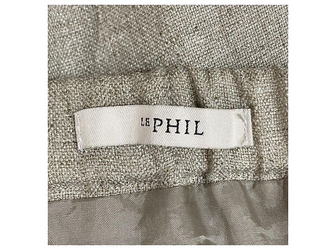 Autre Marque Falda asimétrica LE PHIL Beige - vista 4