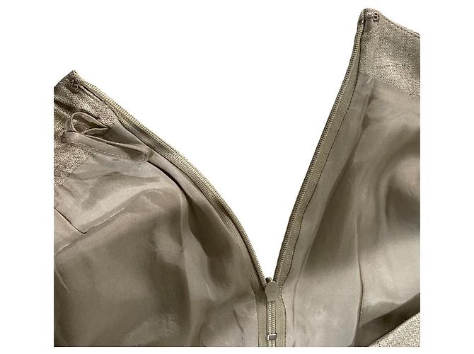 Autre Marque Falda asimétrica LE PHIL Beige - vista 7