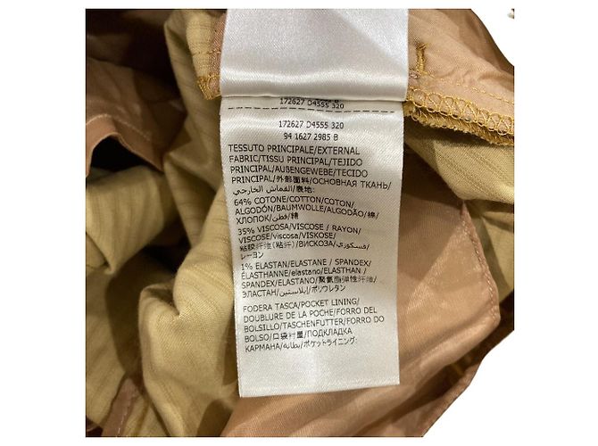 Autre Marque Pantalones de pana Incotex Amarillo - vista 6