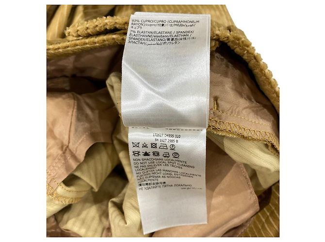 Autre Marque Pantalones de pana Incotex Amarillo - vista 7