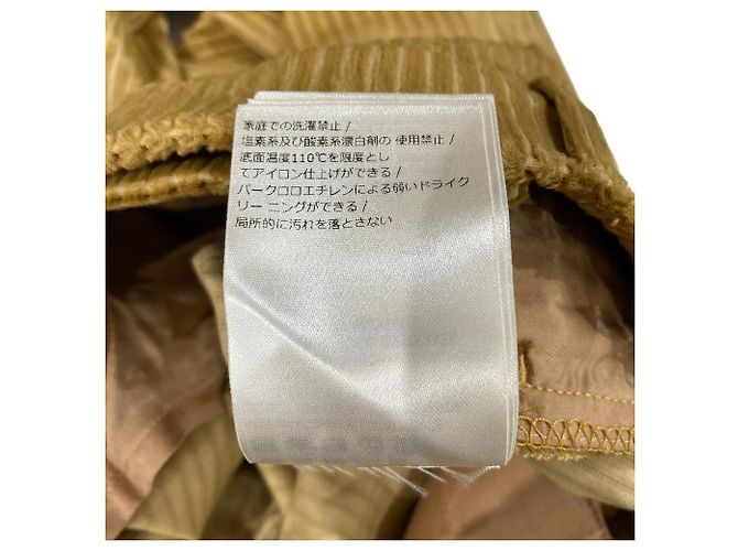 Autre Marque Pantalones de pana Incotex Amarillo - vista 8