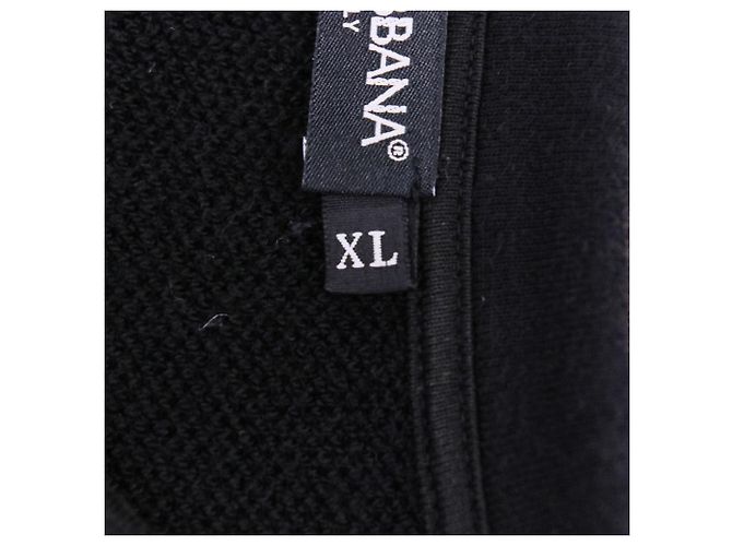 Dolce & Gabbana Sweatshirt cropped com logo DG Dolce&Gabbana Preto - vista 14