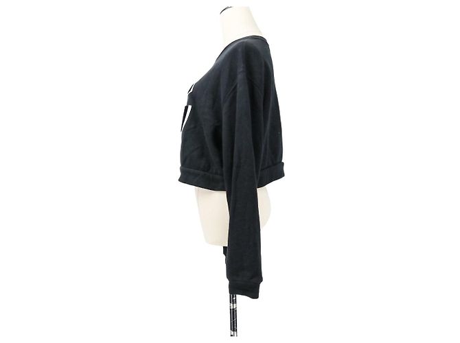 Dolce & Gabbana Sweatshirt cropped com logo DG Dolce&Gabbana Preto - vista 3