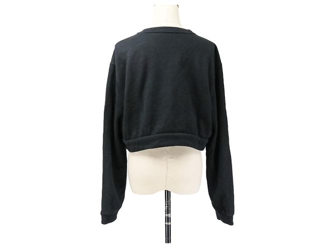 Dolce & Gabbana Sweatshirt cropped com logo DG Dolce&Gabbana Preto - vista 4