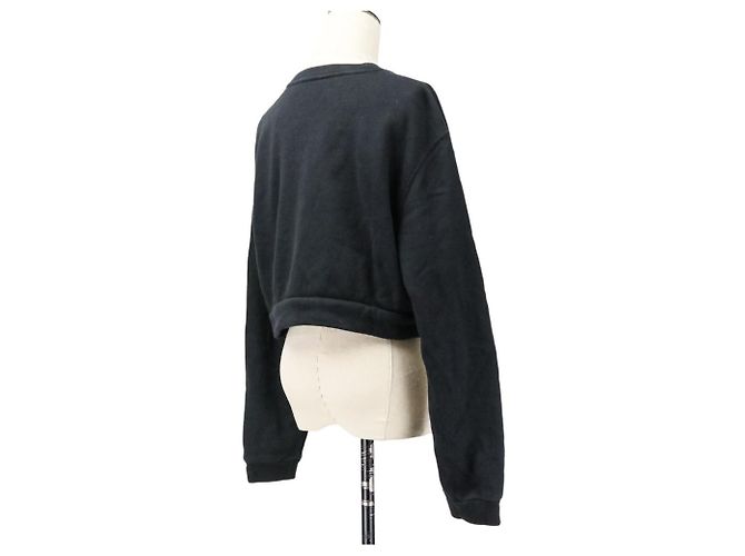 Dolce & Gabbana Sweatshirt cropped com logo DG Dolce&Gabbana Preto - vista 5