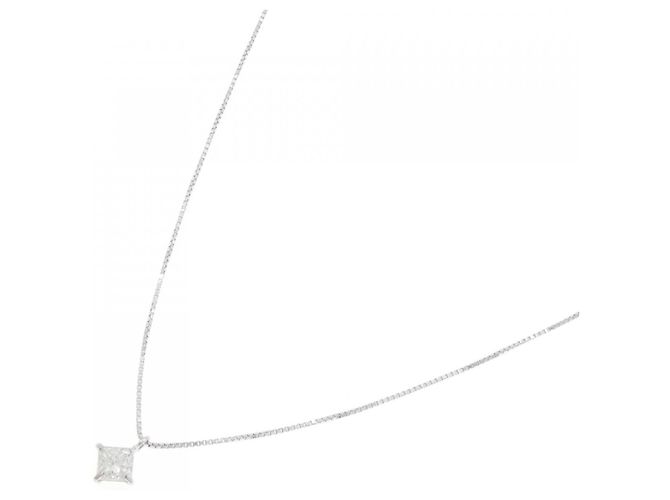 Autre Marque Collana in oro bianco Au750 e diamanti Argento - vista 2