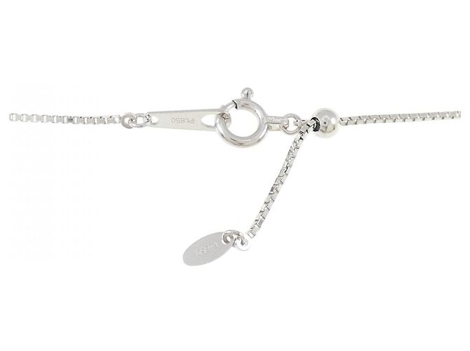 Autre Marque Collana di Diamanti PT900 PT850 Argento - vista 5