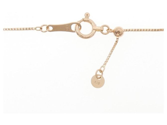 Autre Marque Collana Croce Diamante Au750 Rosa - vista 5