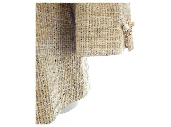 Chaqueta Chanel Beige - vista 6