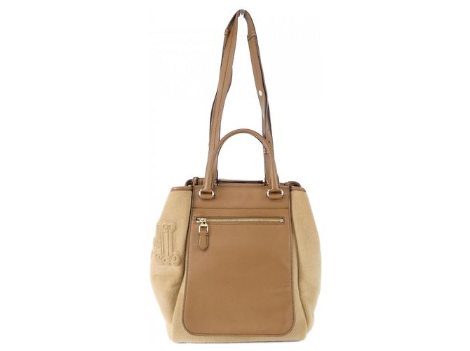 Borsa Max Mara Anita Marrone Beige - vista 3