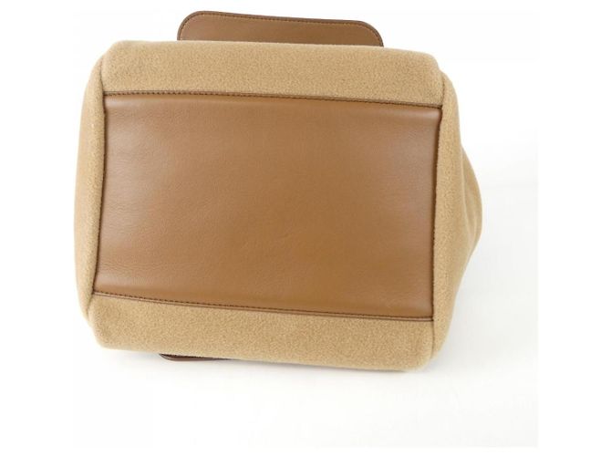 Borsa Max Mara Anita Marrone Beige - vista 4