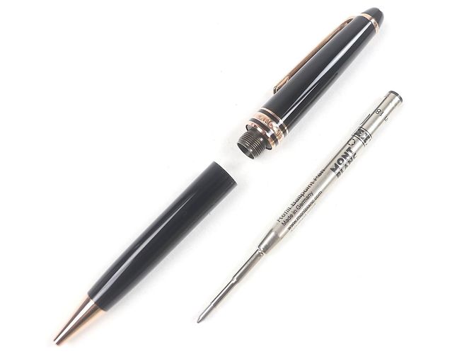 Penna a sfera Montblanc Meisterstück Nero - vista 3