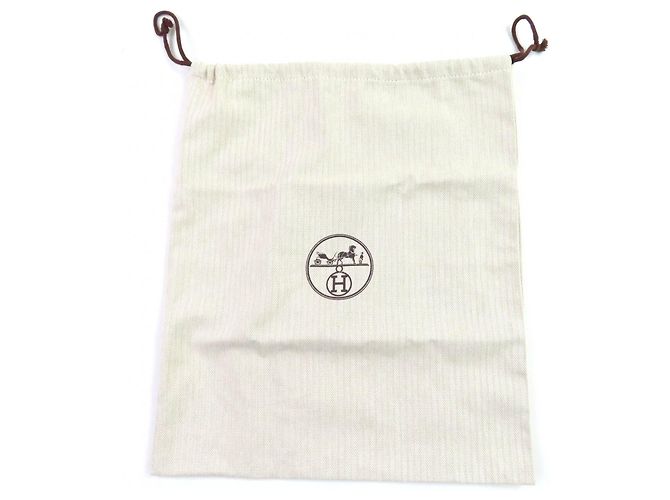 Hermès Basco in pelle e cashmere Santreno Hermes Marrone Bordò - vista 12