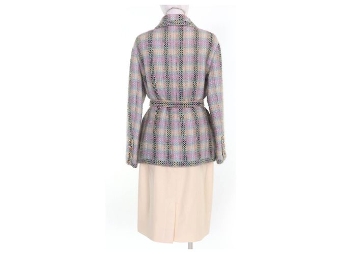 Timeless Completo due pezzi in tweed Chanel Multicolore - vista 3