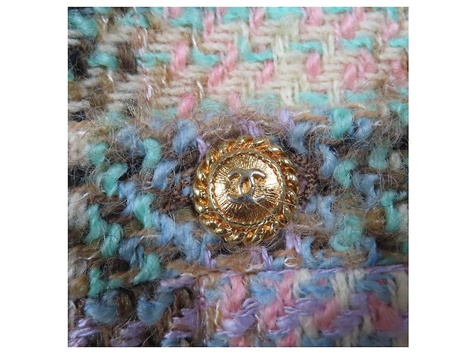 Timeless Completo due pezzi in tweed Chanel Multicolore - vista 7