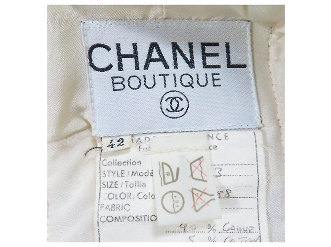 Timeless Completo due pezzi in tweed Chanel Multicolore - vista 8