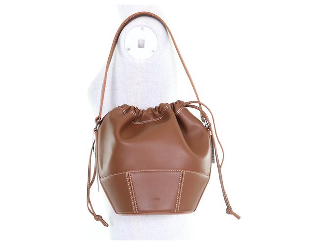 Autre Marque Borsa a tracolla in pelle GEM di VASIC Marrone Bronzo - vista 4