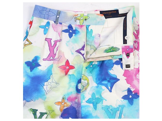 Short de algodón Monogram Louis Vuitton Multicolor - vista 2