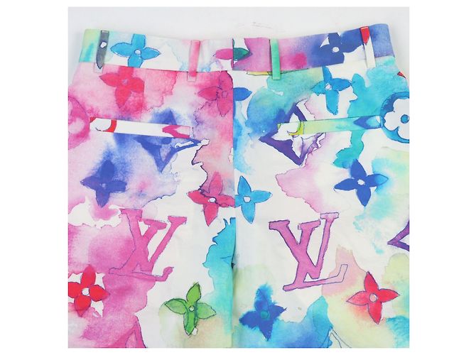 Short de algodón Monogram Louis Vuitton Multicolor - vista 4