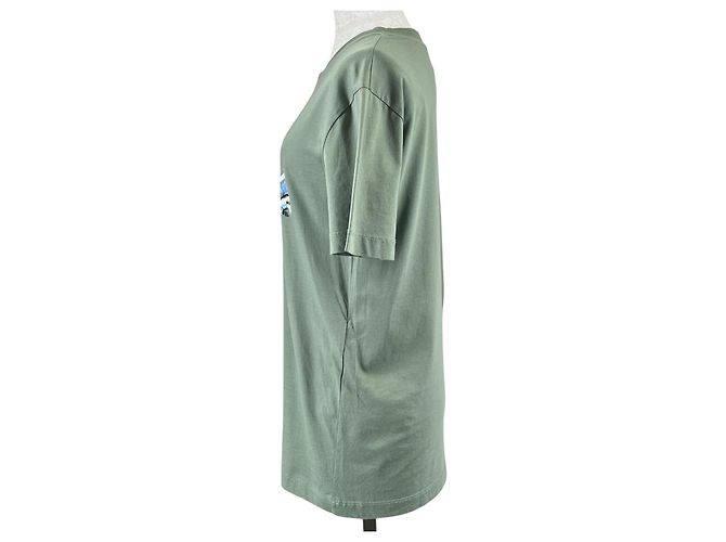 Autre Marque Camiseta de algodón orgánico PATOU Verde - vista 2