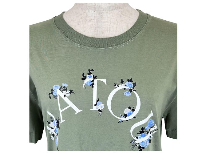 Autre Marque Camiseta de algodón orgánico PATOU Verde - vista 4