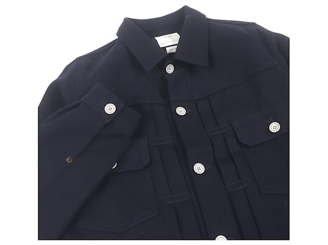 Giacca VISVIM Wool Coverall Blu Blu navy - vista 2
