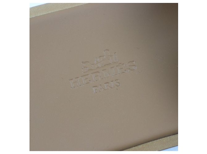 Hermès Sandali Shipre Denim Hermes Blu - vista 7