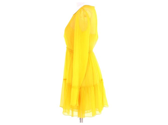 Conjunto de seda Gucci Amarelo - vista 2
