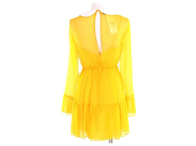 Conjunto de seda Gucci Amarelo - vista 3