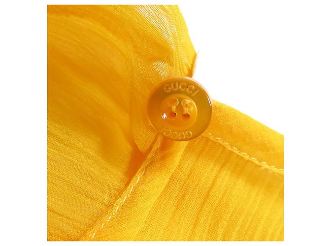 Conjunto de seda Gucci Amarelo - vista 8