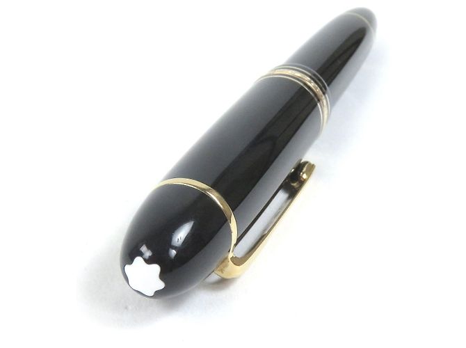 Montblanc Meisterstück 14K Füllfederhalter Schwarz - Ansicht 3