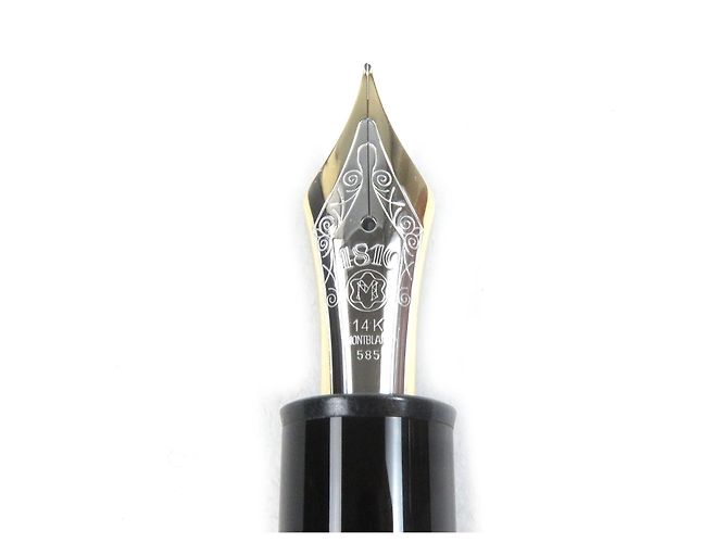 Montblanc Meisterstück 14K Füllfederhalter Schwarz - Ansicht 4