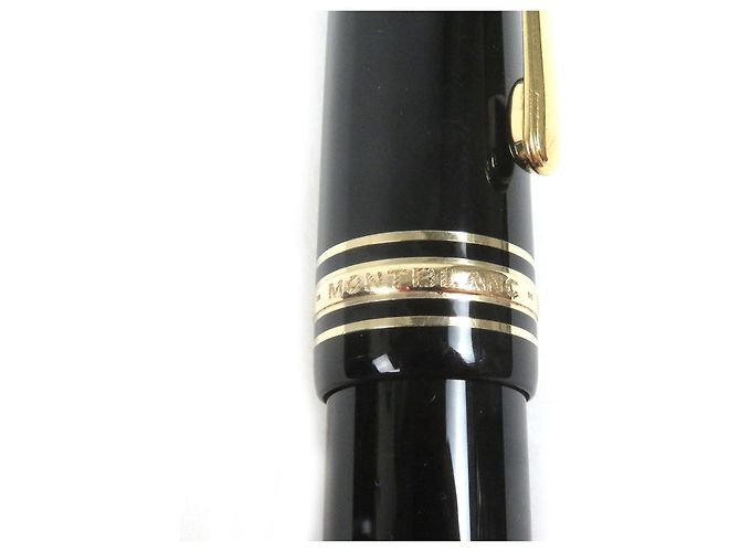 Montblanc Meisterstück 14K Füllfederhalter Schwarz - Ansicht 6