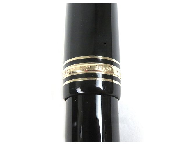 Montblanc Meisterstück 14K Füllfederhalter Schwarz - Ansicht 8