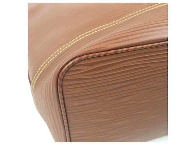 Borsa a tracolla 2way Louis Vuitton Maxi Noe Epi Marrone - vista 6