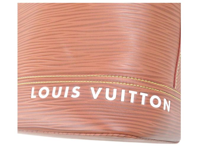 Borsa a tracolla 2way Louis Vuitton Maxi Noe Epi Marrone - vista 9