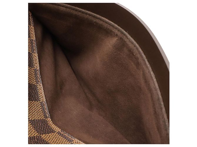 Clutch Louis Vuitton Saint Louis Damier Marrone - vista 9