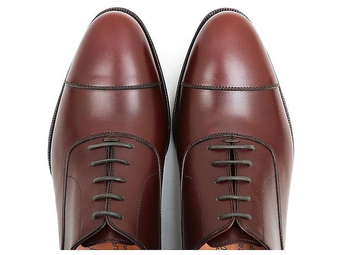 Autre Marque Scarpe Oxford in pelle Jalan Sriwijaya Marrone - vista 12