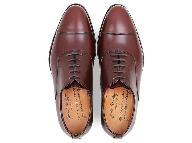 Autre Marque Scarpe Oxford in pelle Jalan Sriwijaya Marrone - vista 8